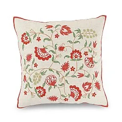 Housse de coussin - Housse de coussin brodée Kalmar (multicolore)
