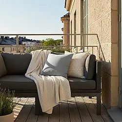 Housse de coussin - Luana (gris)