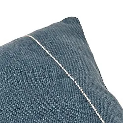 Housse de coussin - Martina Stripe (bleu/blanc)