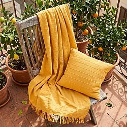 Taie d'oreiller - Nalani cotton cushion cover (orange)