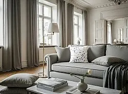 Housse de coussin - Housse de coussin brodée Stavanger (multicolore)