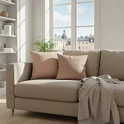 Housse de coussin - Vanja (gris)