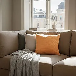 Housse de coussin - Vanja (marron clair)