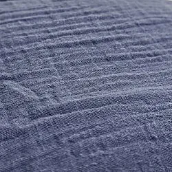Housse de coussin - Vanja (bleu foncé)