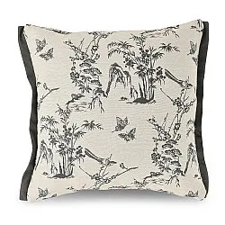 Housse de coussin - Housse de coussin brodée Viborg (multicolore)