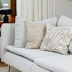 Housse de coussin lot de 2 - Minna (beige)