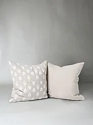 Housse de coussin lot de 2 - Sari (beige)
