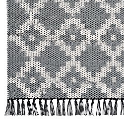 Tapis en plastique - Le tapis de Horred Leia (gris)