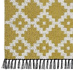 Tapis en plastique - Horredsmattan Leia (jaune)
