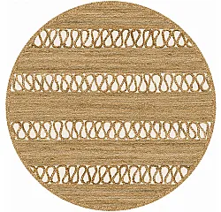 Tapis rond - Levie (beige)
