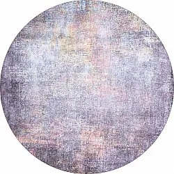 Tapis rond - Tarnos (violet)