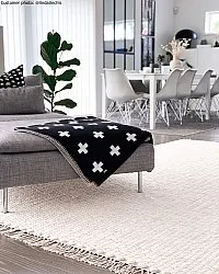 Tapis en laine - Cartmel (blanc cassé)