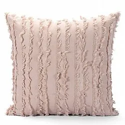 Housse de coussin - Boho Linen 45 x 45 cm (beige)