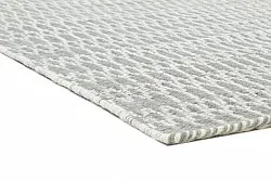 Tapis en laine - Long Stitch (gris)
