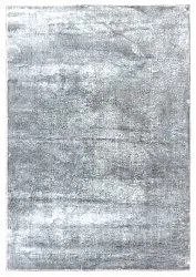 Tapis à poils longs - Lucknow (gris)