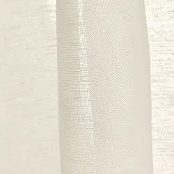 Rideaux Lot de 2 - Rideau mélange lin Lumira (crème)