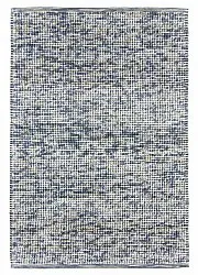 Tapis en laine - Luna (bleu)