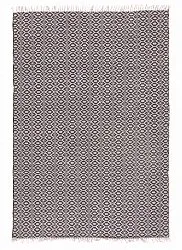 Tapis en patchwork - Lykke (gris/gris foncé)
