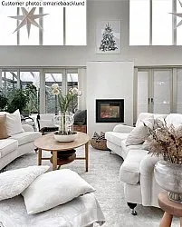 Tapis à poils longs - Cosy (blanc)