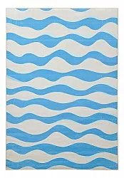 Tapis Wilton - Marsala (bleu/blanc)