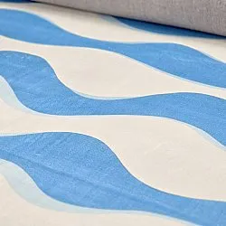 Tapis Wilton - Marsala (bleu/blanc)