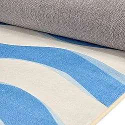Tapis Wilton - Marsala (bleu/blanc)