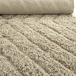 Tapis à poils longs - Amberley Natural Cotton Shaggy (beige)