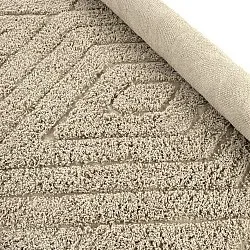 Tapis à poils longs - Amberley Natural Cotton Shaggy (beige)