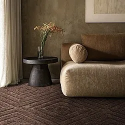 Tapis à poils longs - Amberley Natural Cotton Shaggy (marron)