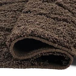 Tapis à poils longs - Amberley Natural Cotton Shaggy (marron)