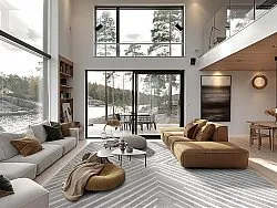 Tapis Wilton - Amorgos (gris)