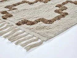 Tapis à poils longs - Arlon Natural Cotton Shaggy (beige)