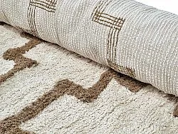 Tapis à poils longs - Arlon Natural Cotton Shaggy (beige)