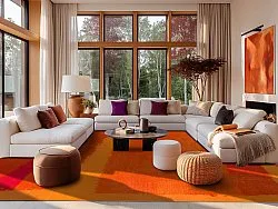 Tapis Wilton - Asti (orange)