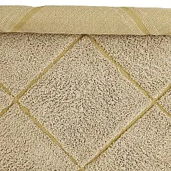Tapis à poils longs - Bellevue Natural Cotton Shaggy (beige/marron)