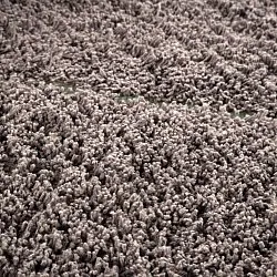 Tapis à poils longs - Bellevue Natural Cotton Shaggy (taupe/vert)