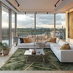 Tapis Wilton - Bellizzi (vert)