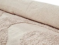 Tapis shaggy - Bonnie Natural Cotton Shaggy (beige)