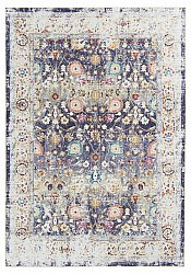 Tapis Wilton - Bouhjar (bleu/multi)