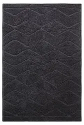 Tapis shaggy - Brynn Natural Cotton Shaggy (noir)