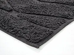 Tapis shaggy - Brynn Natural Cotton Shaggy (noir)