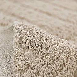 Tapis à poils longs - Conara Natural Cotton Shaggy (beige)