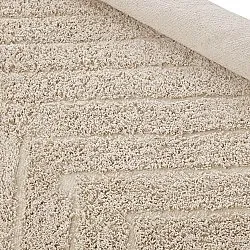 Tapis à poils longs - Conara Natural Cotton Shaggy (beige)
