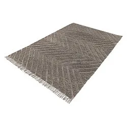 Tapis à poils longs - Conara Natural Cotton Shaggy (taupe)
