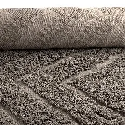 Tapis à poils longs - Conara Natural Cotton Shaggy (taupe)