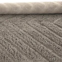 Tapis à poils longs - Conara Natural Cotton Shaggy (taupe)