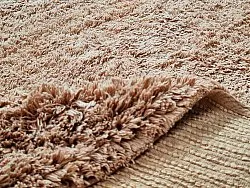 Tapis shaggy - Ebba Natural Cotton Shaggy (marron)