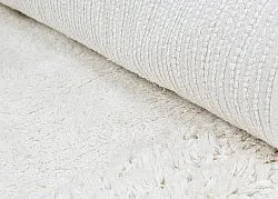 Tapis rond - Ebba Natural Cotton Shaggy (blanc cassé)