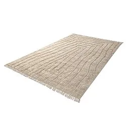 Tapis à poils longs - Farley Natural Cotton Shaggy (bež)