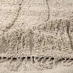Tapis à poils longs - Farley Natural Cotton Shaggy (bež)